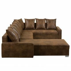 Mooved Wohnlandschaft Sibenik - (mit Schlaffunktion) - Antiklederoptik - Braun - Longchair davorstehend rechts / Ottomane links 25 Mooved Wohnlandschaft Sibenik - (mit Schlaffunktion) - Antiklederoptik - Braun - Longchair davorstehend rechts / Ottomane links -WOHNZIMMERMÖBEL Verkäufe wohnlandschaft sibenik antiklederoptik longchair davorstehend rechts ottomane links braun 4960360