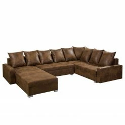 Mooved Wohnlandschaft Sibenik - (mit Schlaffunktion) - Antiklederoptik - Braun - Longchair davorstehend rechts / Ottomane links 27 Mooved Wohnlandschaft Sibenik - (mit Schlaffunktion) - Antiklederoptik - Braun - Longchair davorstehend rechts / Ottomane links -WOHNZIMMERMÖBEL Verkäufe wohnlandschaft sibenik antiklederoptik longchair davorstehend rechts ottomane links braun 4960368