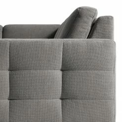 Fredriks Wohnlandschaft Tanete - Strukturstoff - Grau - Longchair davorstehend links / Ottomane rechts - Schlaffunktion -WOHNZIMMERMÖBEL Verkäufe wohnlandschaft tanete strukturstoff longchair davorstehend links ottomane rechts mit schlaffunktion grau 5145272