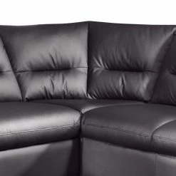 Cotta Ecksofa Doug Echtleder Schwarz - Ecke davorstehend rechts -WOHNZIMMERMÖBEL Verkäufe wohnlandschaft william mit schlaffunktion echtleder schwarz bettfunktion davorstehend links 343090