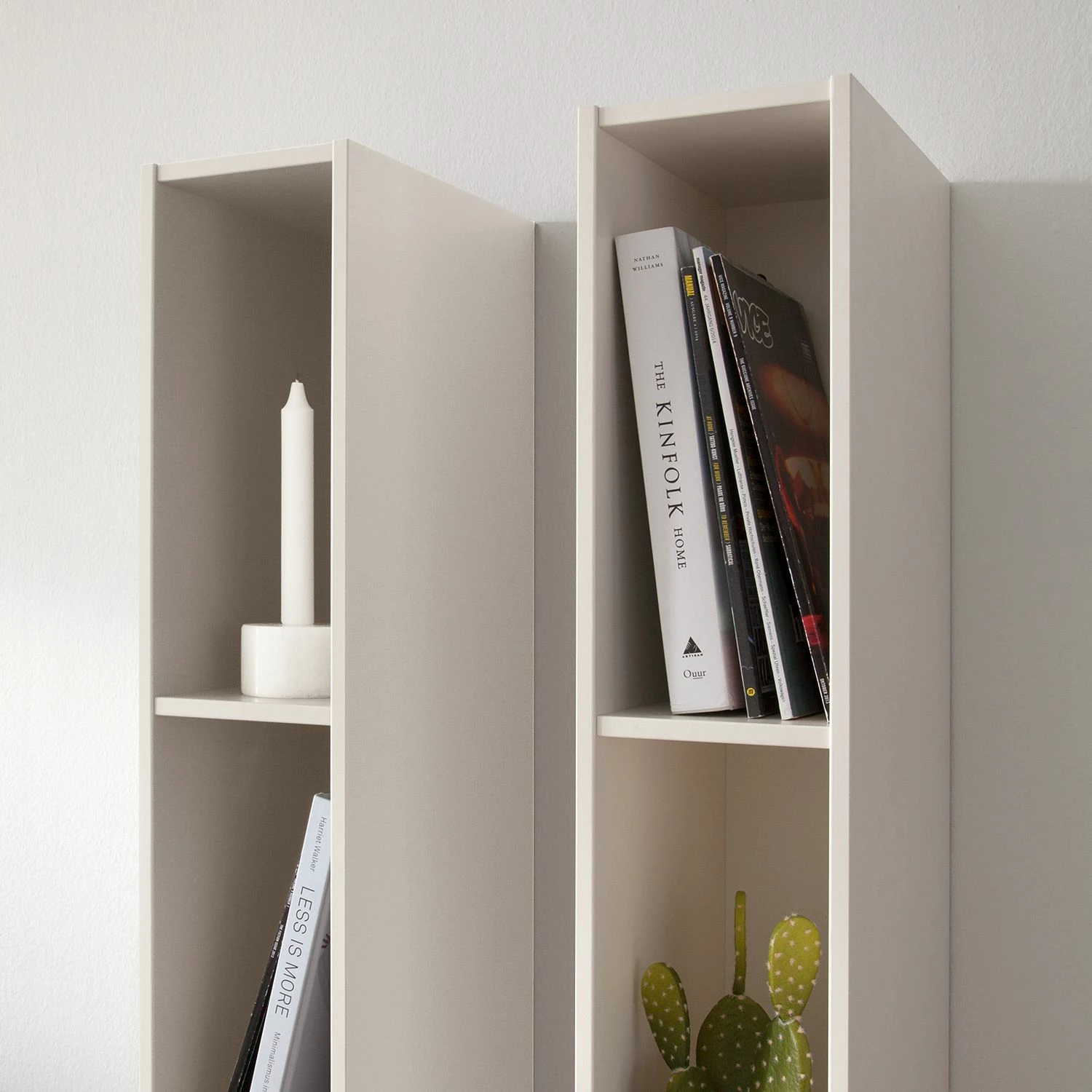 GWINNER Wohnwand Anzio I (4-teilig) - Matt Weiß - Glastür links - Mit Beleuchtung 11 GWINNER Wohnwand Anzio I (4-teilig) - Matt Weiß - Glastür links - Mit Beleuchtung – Bild 11