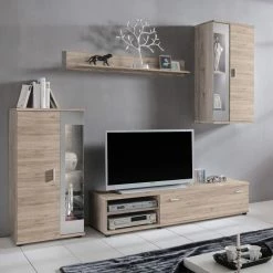 Mooved Wohnwand Baceno (4-teilig) - Eiche Sanremo Dekor - Ohne Beleuchtung 11 Mooved Wohnwand Baceno (4-teilig) - Eiche Sanremo Dekor - Ohne Beleuchtung -WOHNZIMMERMÖBEL Verkäufe wohnwand baceno 4 teilig eiche san remo dekor ohne beleuchtung 2485882