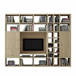 Loftscape Wohnwand Emporior II - Eiche Sonoma Dekor -WOHNZIMMERMÖBEL Verkäufe wohnwand emporior ii sonoma eiche dekor 289401