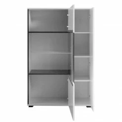 Roomscape Wohnwand Farson (4-teilig) - Hochglanz Weiß / Weiß 11 Roomscape Wohnwand Farson (4-teilig) - Hochglanz Weiß / Weiß -WOHNZIMMERMÖBEL Verkäufe wohnwand farson 4 teilig hochglanz weiss weiss 3696705