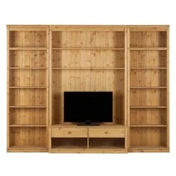 Maison Belfort Wohnwand Lillehammer I (3-teilig) - Kiefer massiv - Kiefer Natur 15 Maison Belfort Wohnwand Lillehammer I (3-teilig) - Kiefer massiv - Kiefer Natur -WOHNZIMMERMÖBEL Verkäufe wohnwand lillehammer i 3 teilig kiefer massiv kiefer 1132826