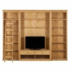 Maison Belfort Wohnwand Lillehammer I (3-teilig) - Kiefer massiv - Kiefer Natur 16 Maison Belfort Wohnwand Lillehammer I (3-teilig) - Kiefer massiv - Kiefer Natur -WOHNZIMMERMÖBEL Verkäufe wohnwand lillehammer i 3 teilig kiefer massiv kiefer 1132830