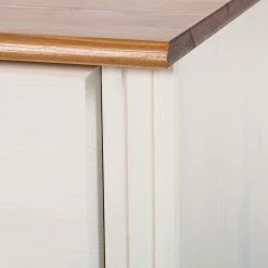 Maison Belfort Wohnwand Lillehammer I (3-teilig) - Kiefer massiv - Kiefer Weiß / Kiefer Honig -WOHNZIMMERMÖBEL Verkäufe wohnwand lillehammer i 3 teilig kiefer massiv weiss kiefer 1655038