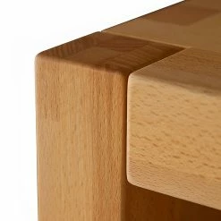 Ars Natura Wohnwand Majona (4-teilig) - Kernbuche -WOHNZIMMERMÖBEL Verkäufe wohnwand majona 4 teilig inkl beleuchtung kernbuche massiv 980758