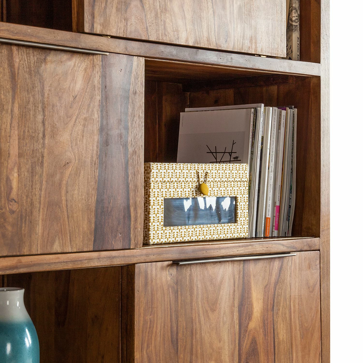 Ars manufacti Wohnwand Trangle (3-teilig) - Sheesham massiv 10 Ars manufacti Wohnwand Trangle (3-teilig) - Sheesham massiv – Bild 10