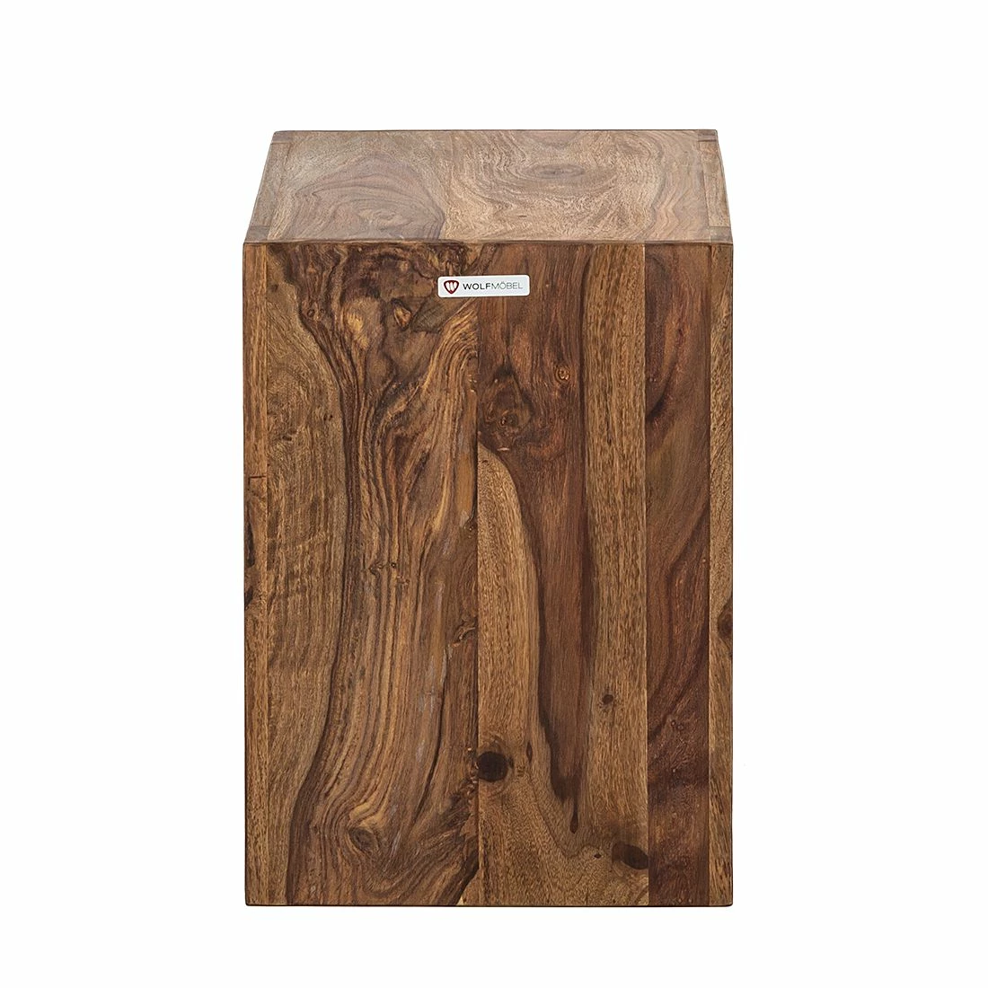 Wolf-Möbel Würfel Yoga - Sheesham massiv - Natur 4 Wolf-Möbel Würfel Yoga - Sheesham massiv - Natur – Bild 4