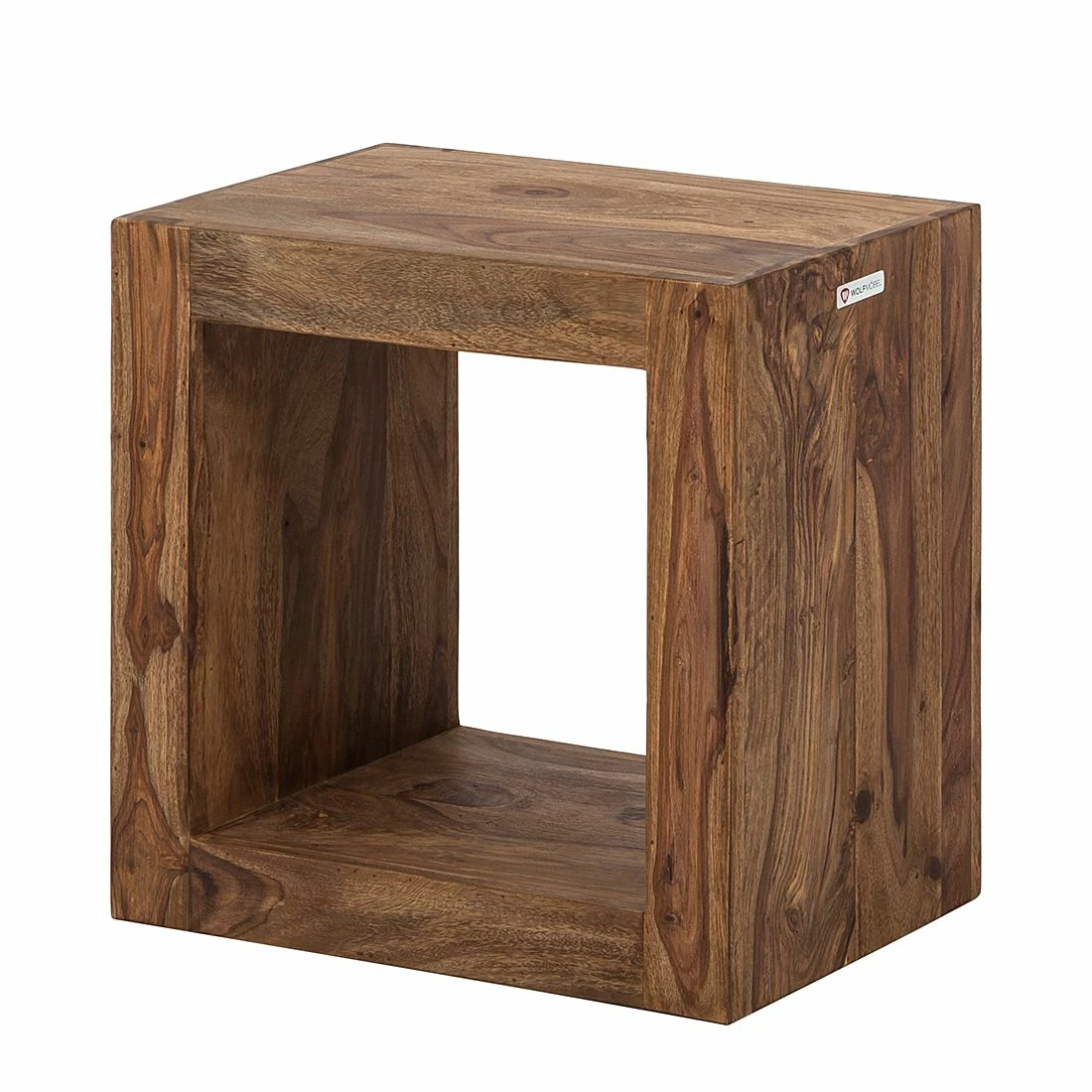 Wolf-Möbel Würfel Yoga - Sheesham massiv - Natur 1 Wolf-Möbel Würfel Yoga - Sheesham massiv - Natur