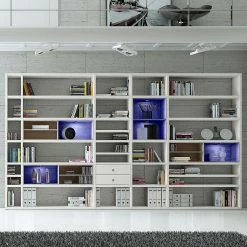 Loftscape XXL Regalwand Emporior II - Weiß / Eiche Sonoma Dekor - Mit Beleuchtung 7 Loftscape XXL Regalwand Emporior II - Weiß / Eiche Sonoma Dekor - Mit Beleuchtung -WOHNZIMMERMÖBEL Verkäufe xxl regalwand emporior ii rgb led beleuchtung weiss eiche sonoma dekor 3396341