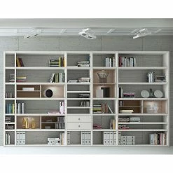 Loftscape XXL Regalwand Emporior II - Weiß / Eiche Sonoma Dekor - Mit Beleuchtung 8 Loftscape XXL Regalwand Emporior II - Weiß / Eiche Sonoma Dekor - Mit Beleuchtung -WOHNZIMMERMÖBEL Verkäufe xxl regalwand emporior ii weiss sonoma eiche dekor 289490