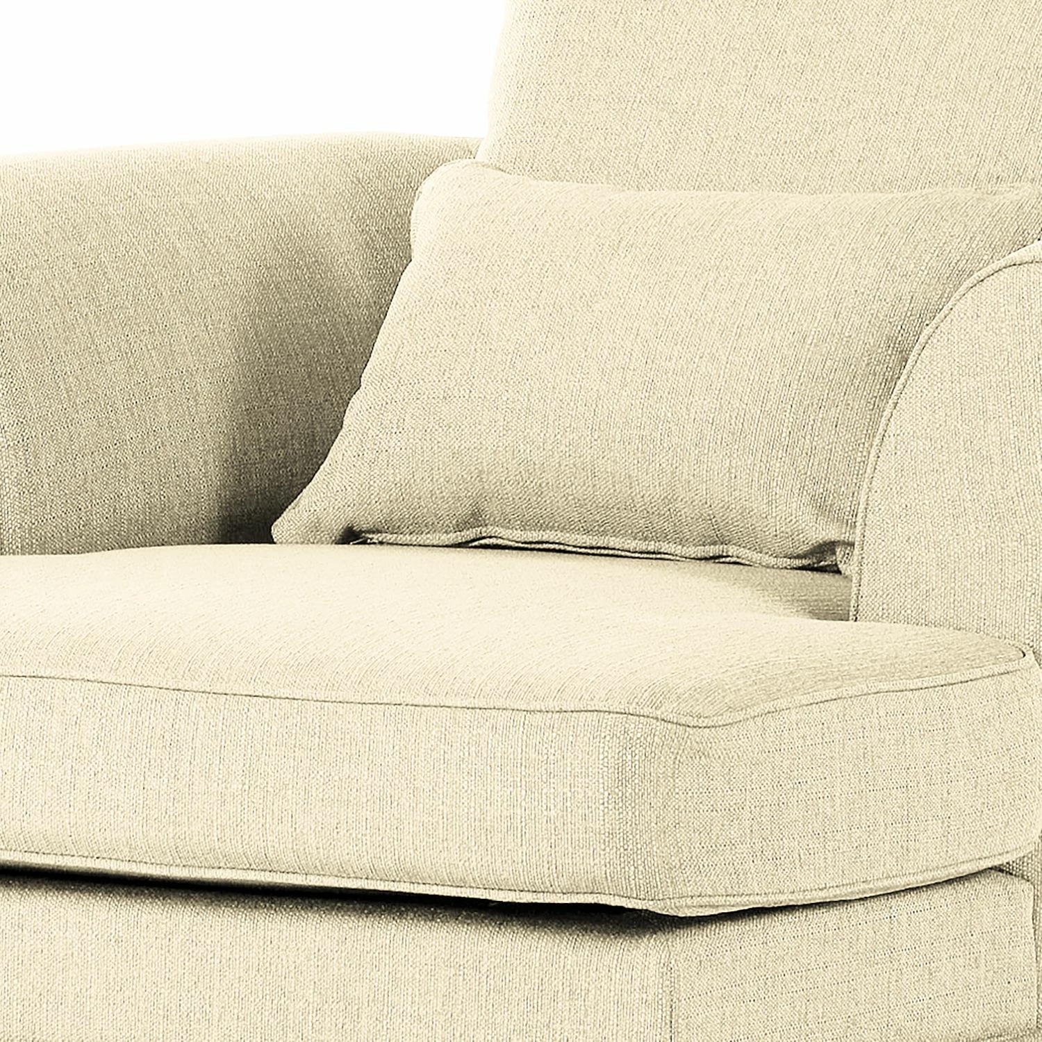 Maison Belfort XXL-Sessel Campagne Webstoff - Ecru 3 Maison Belfort XXL-Sessel Campagne Webstoff - Ecru – Bild 3