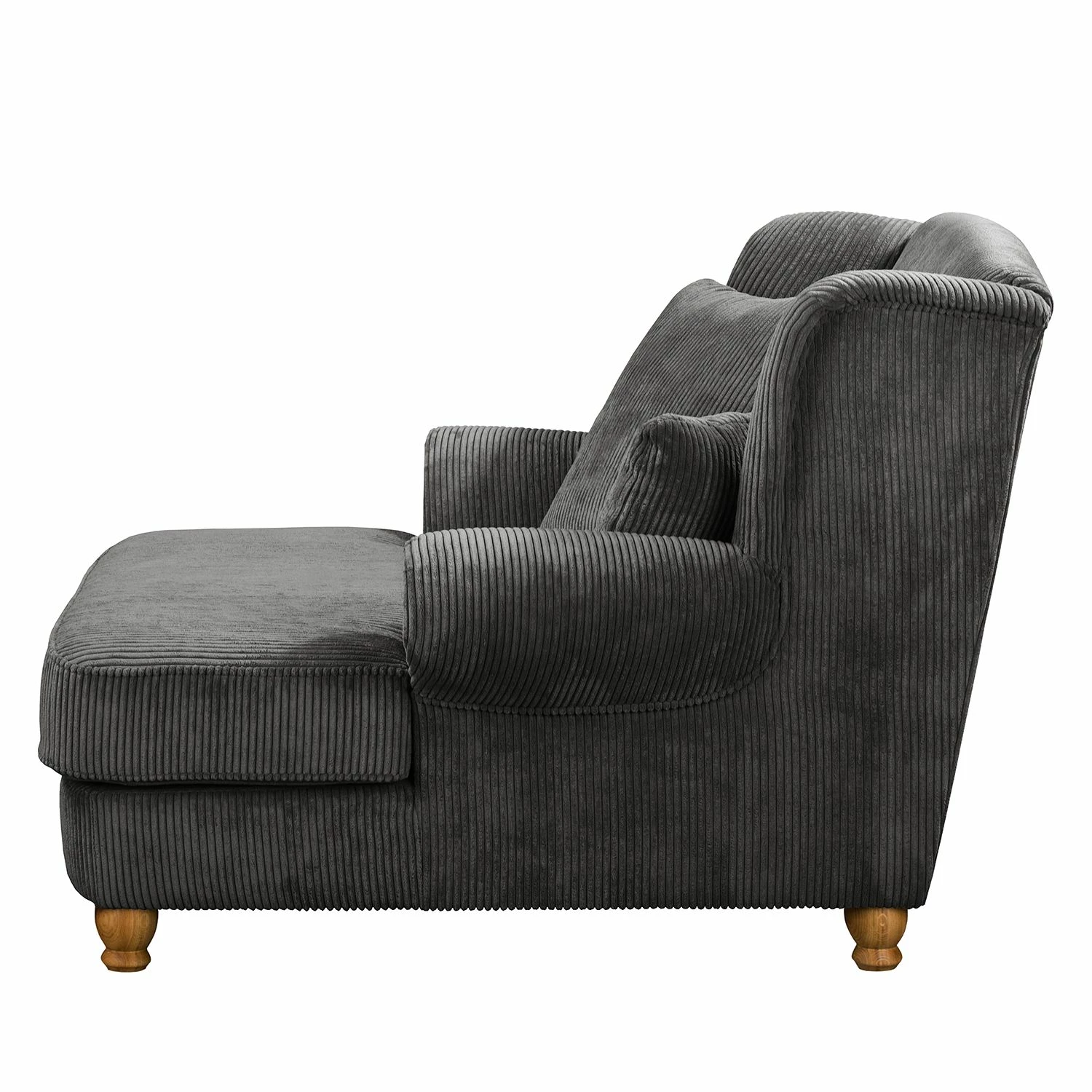 Maison Belfort XXL Sessel Colares Cord - Grau 3 Maison Belfort XXL Sessel Colares Cord - Grau – Bild 3